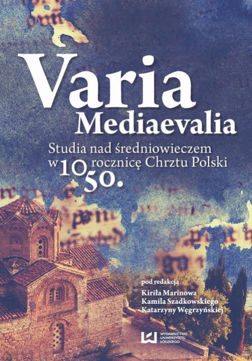 The cover of the book titled: Varia Mediaevalia