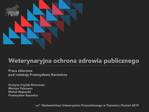 Обложка книги под заглавием:Weterynaryjna ochrona zdrowia publicznego