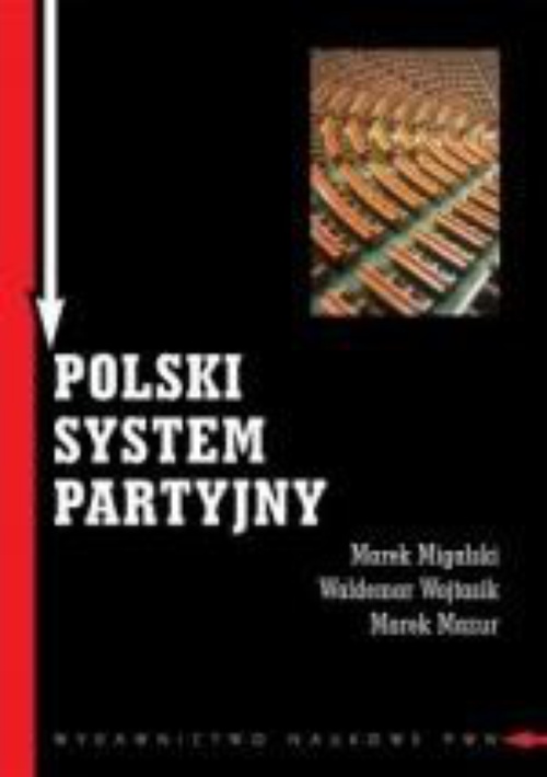 Обложка книги под заглавием:Polski system partyjny