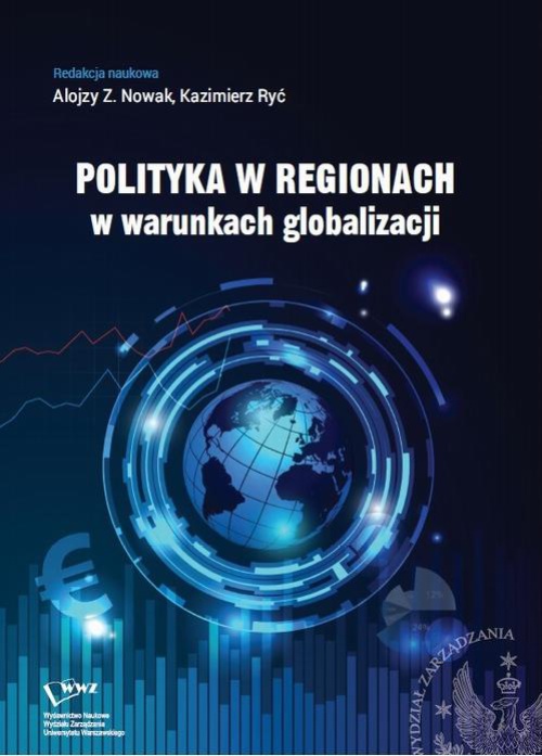 Okładka:Polityka w regionach w warunkach globalizacji 