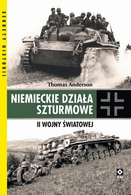 The cover of the book titled: Niemieckie działa szturmowe II Wojny Światowej