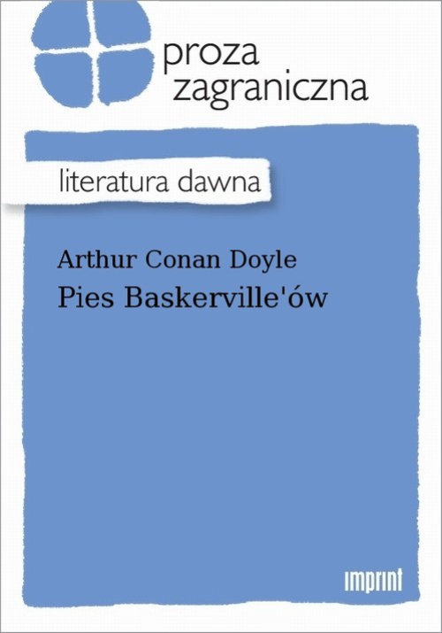 Okładka książki o tytule: Pies Baskerville’ów