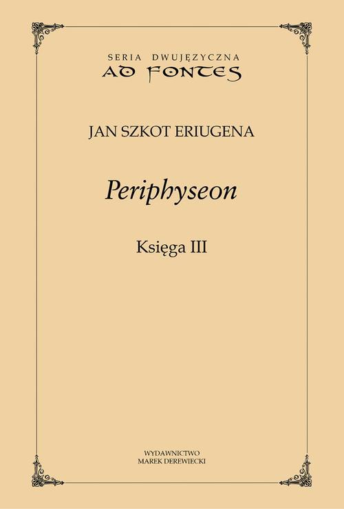 Обкладинка книги з назвою:Periphyseon, Księga 3