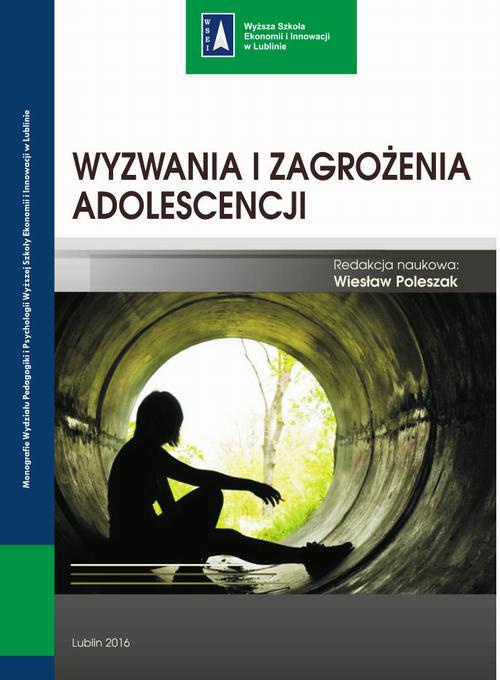 Okładka książki o tytule: Wyzwania i zagrożenia adolescencji