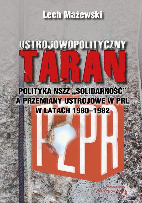 Okładka książki o tytule: Ustrojowopolityczny taran
