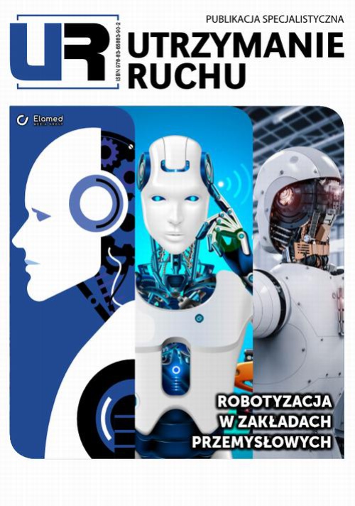 Okładka książki o tytule: Robotyzacja w zakładach przemysłowych