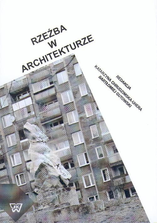 Обложка книги под заглавием:Rzeźba w architekturze