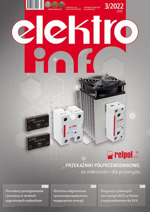 The cover of the book titled: Elektro.Info 3/2022