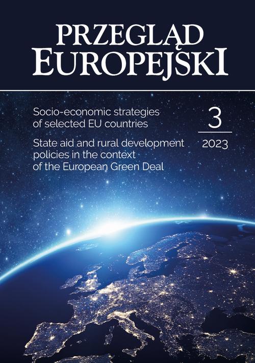 Okładka książki o tytule: Przegląd Europejski 2023/3