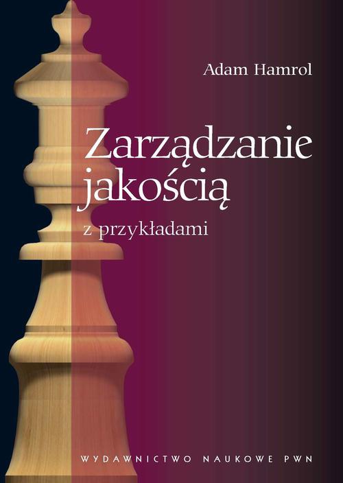 The cover of the book titled: Zarządzanie jakością z przykładami