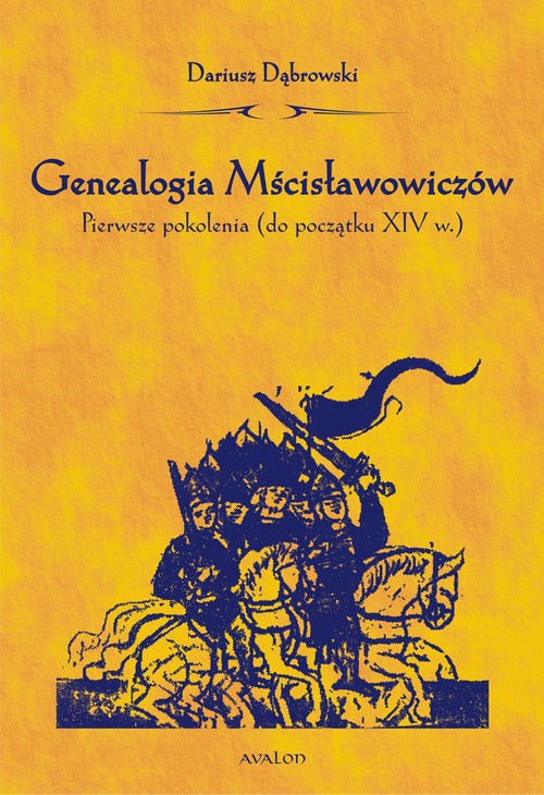 Okładka książki o tytule: Genealogia Mścisławowiczów