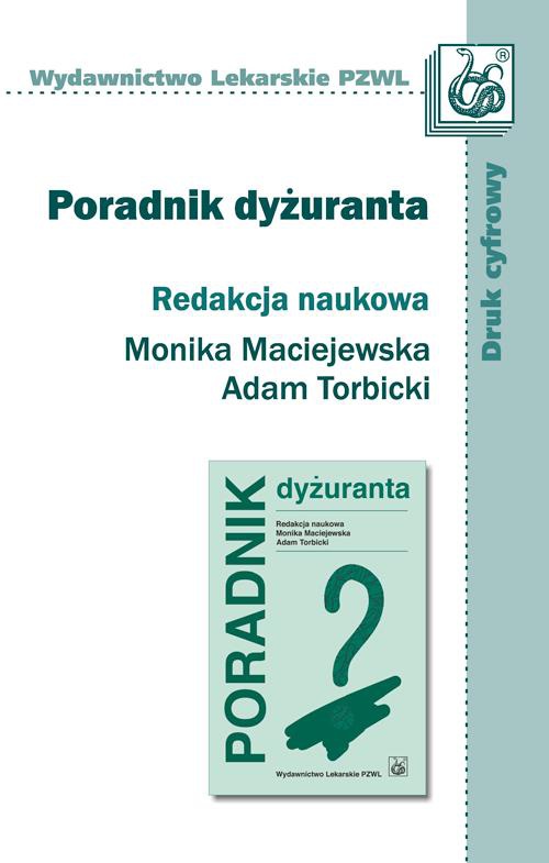 The cover of the book titled: Poradnik dyżuranta