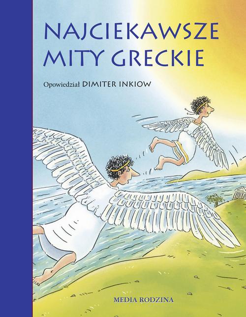 Okładka książki o tytule: Najciekawsze mity greckie