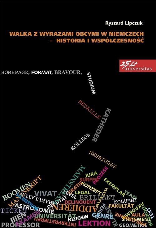 Обкладинка книги з назвою:Walka z wyrazami obcymi w Niemczech - historia i współczesność