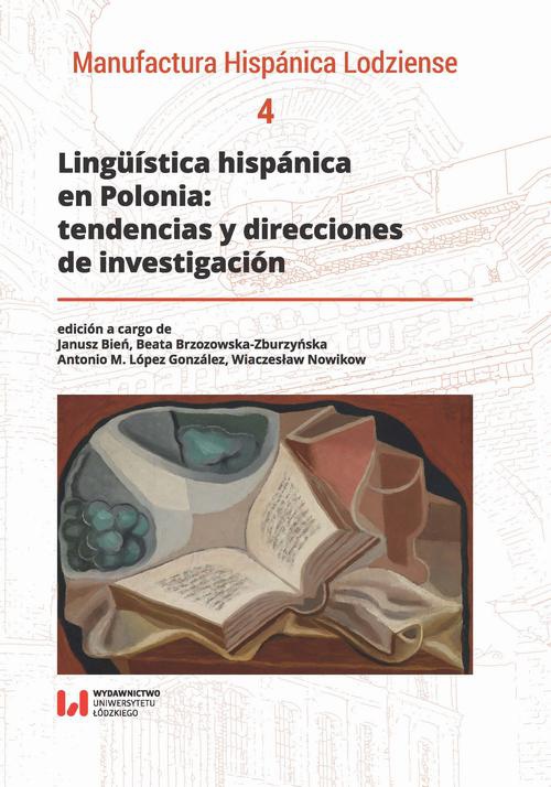 Okładka książki o tytule: Lingüística hispánica en Polonia: tendencias y direcciones de investigación
