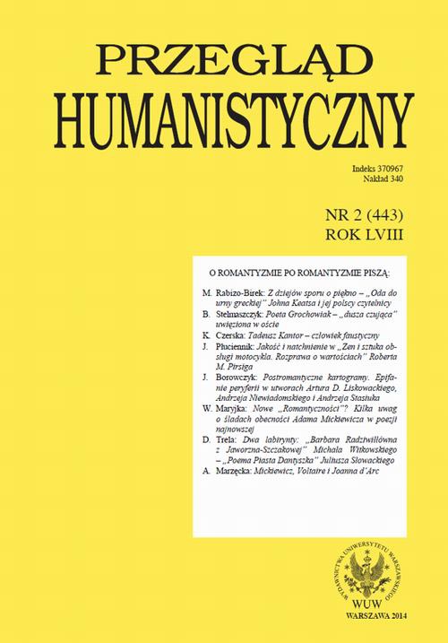 Okładka książki o tytule: Przegląd Humanistyczny 2014/2 (443)