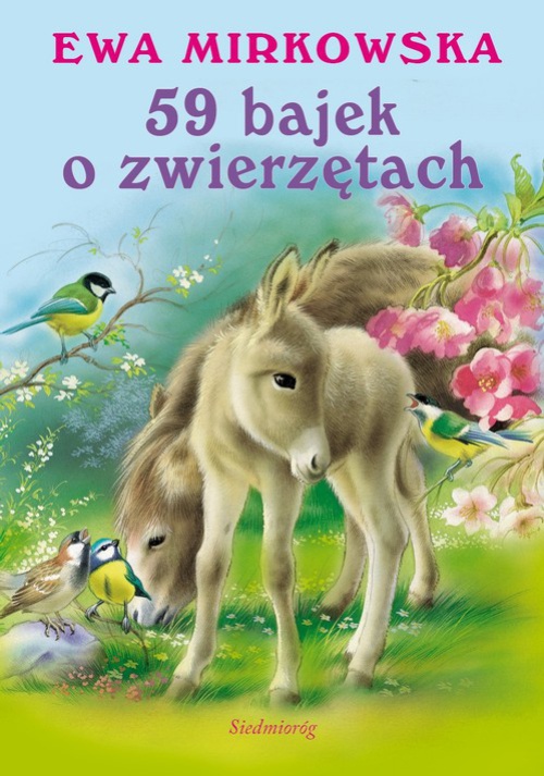 Обкладинка книги з назвою:59 bajek o zwierzętach