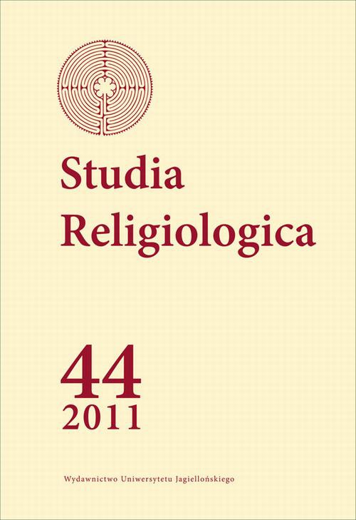 Обложка книги под заглавием:Studia Religiologica z. 44