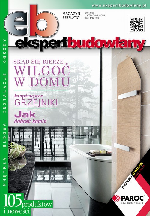 The cover of the book titled: Ekspert Budowlany 6/2012