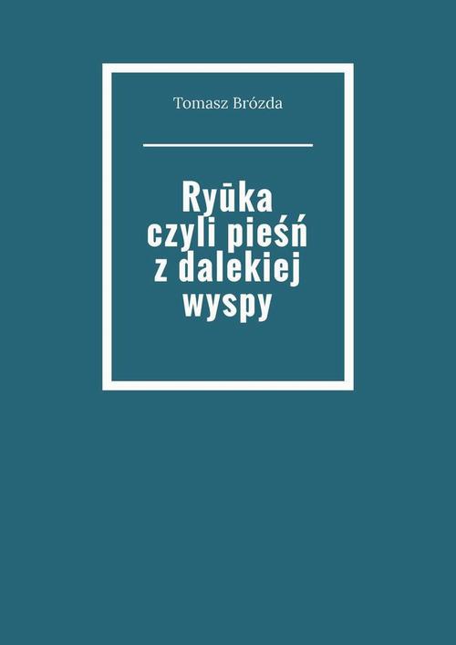 Okładka:Ryūka czyli pieśń z dalekiej wyspy 