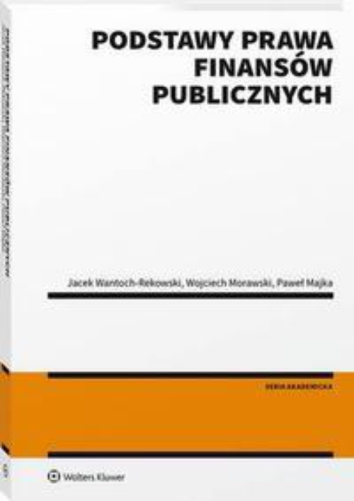 Обкладинка книги з назвою:Podstawy prawa finansów publicznych