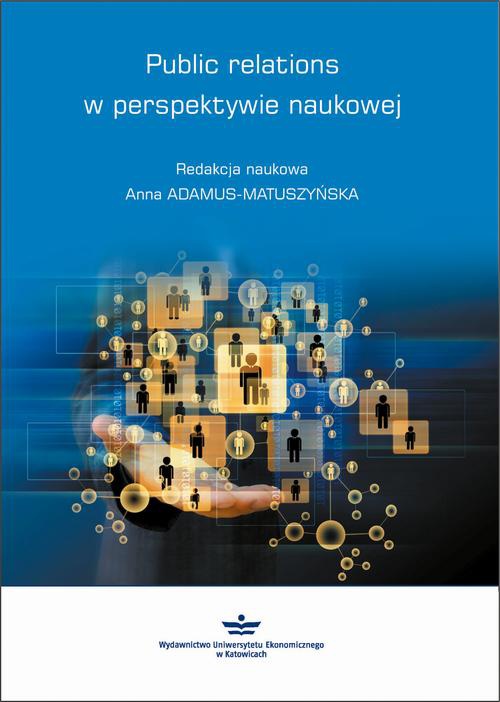 The cover of the book titled: Public relations w perspektywie naukowej