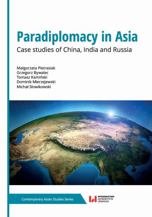 Okładka książki o tytule: Paradiplomacy in Asia