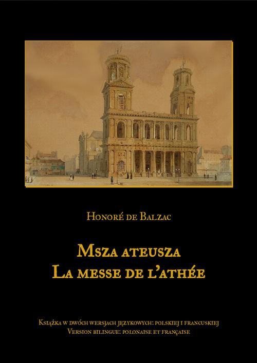 Okładka książki o tytule: Msza ateusza. La messe de l’athée