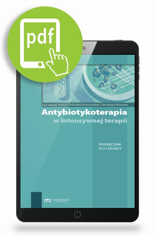 The cover of the book titled: Antybiotykoterapia w intensywnej terapii