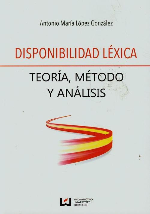 Обложка книги под заглавием:Disponibilidad léxica