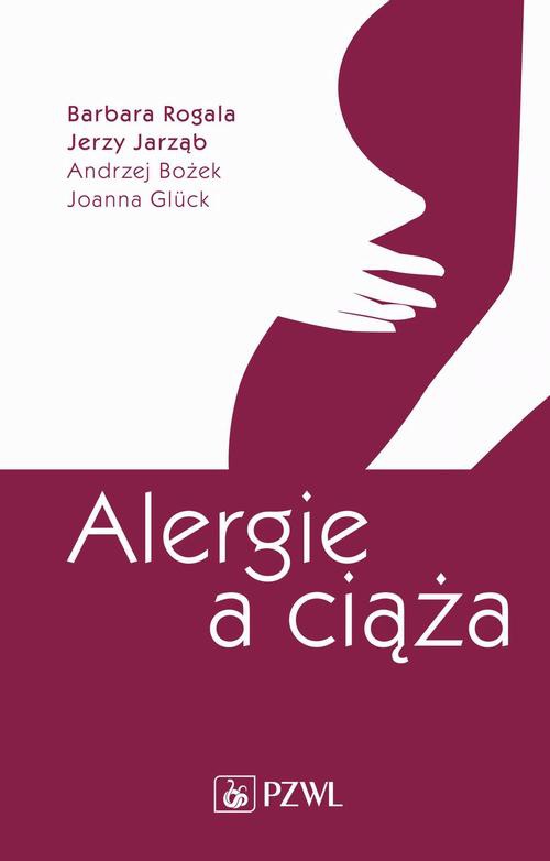 Обложка книги под заглавием:Alergie a ciąża