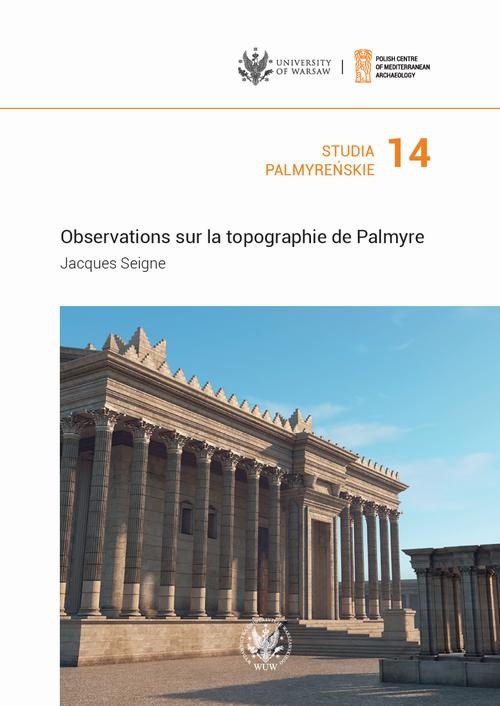 Okładka książki o tytule: Studia Palmyreńskie 14