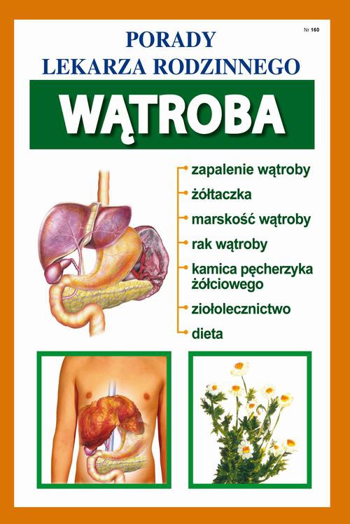 Обложка книги под заглавием:Wątroba