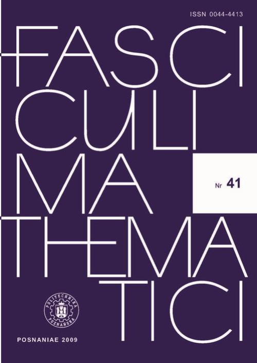 Okładka książki o tytule: Fasciculi Mathematici, 2009/41
