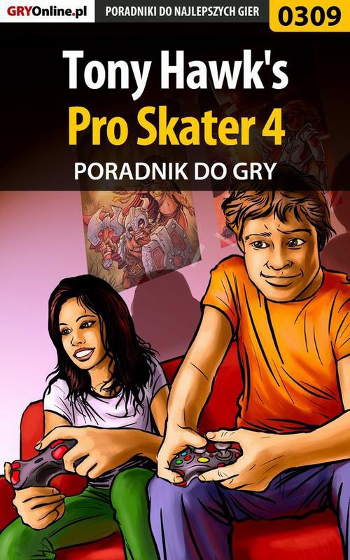 Okładka:Tony Hawk's Pro Skater 4 - poradnik do gry 