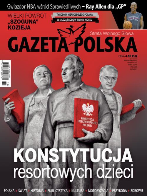 Okładka książki o tytule: Gazeta Polska 10/05/2017