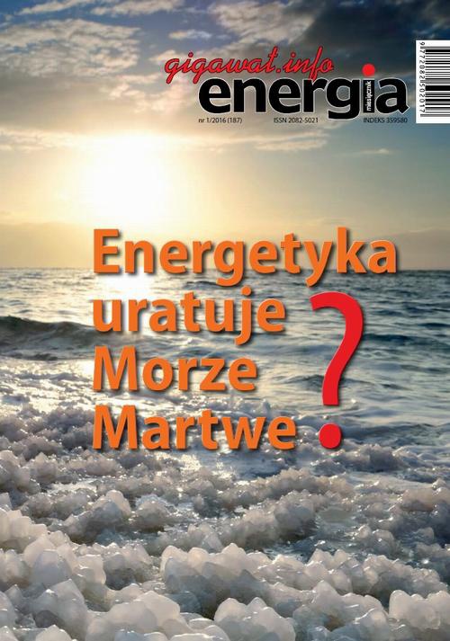Okładka książki o tytule: Energia Gigawat nr 1/2016