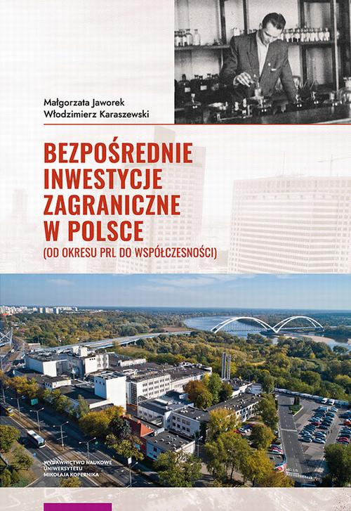 The cover of the book titled: Bezpośrednie inwestycje zagraniczne w Polsce