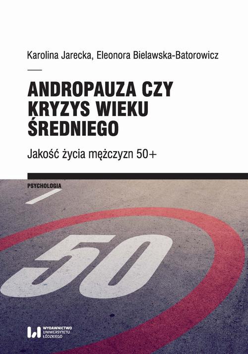 Обложка книги под заглавием:Andropauza czy kryzys wieku średniego