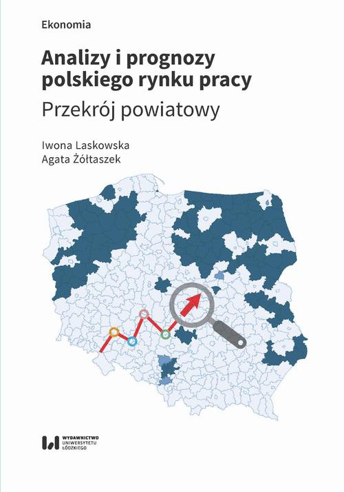 Обложка книги под заглавием:Analizy i prognozy polskiego rynku pracy