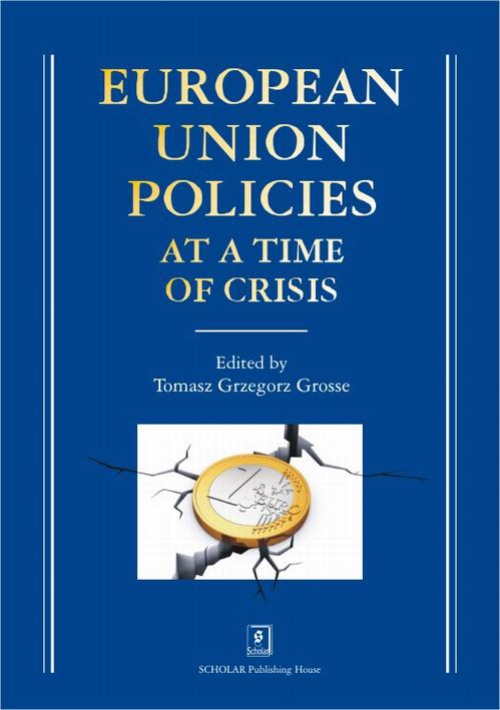 The cover of the book titled: European Union Policies at a Time of Crisis