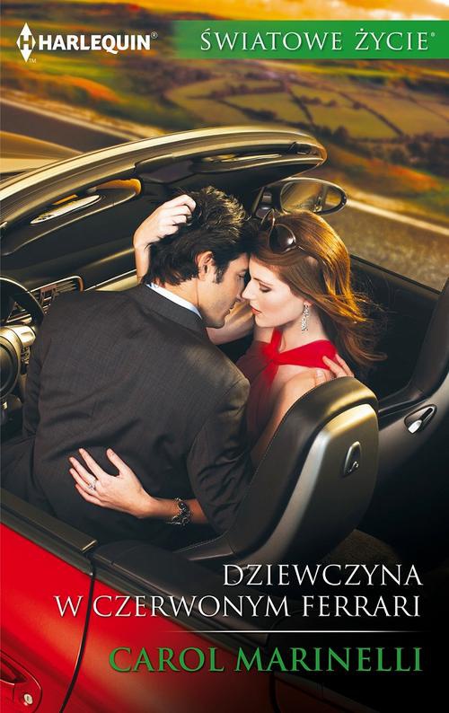The cover of the book titled: Dziewczyna w czerwonym ferrari