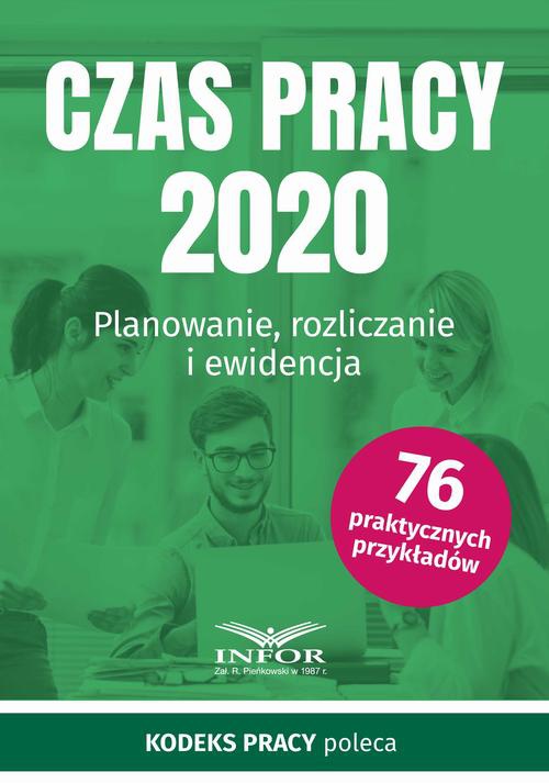 The cover of the book titled: Czas Pracy 2020