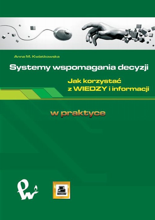 Обложка книги под заглавием:Systemy wspomagania decyzji