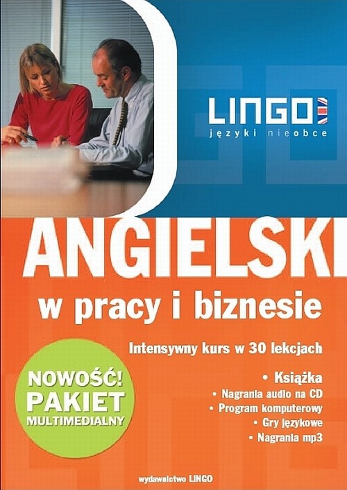 Обложка книги под заглавием:Angielski w pracy i biznesie