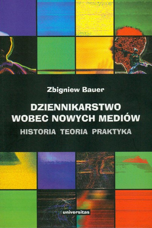 The cover of the book titled: Dziennikarstwo wobec nowych mediów
