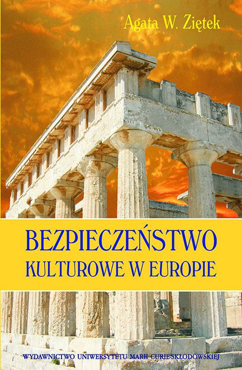 Обложка книги под заглавием:Bezpieczeństwo kulturowe w Europie