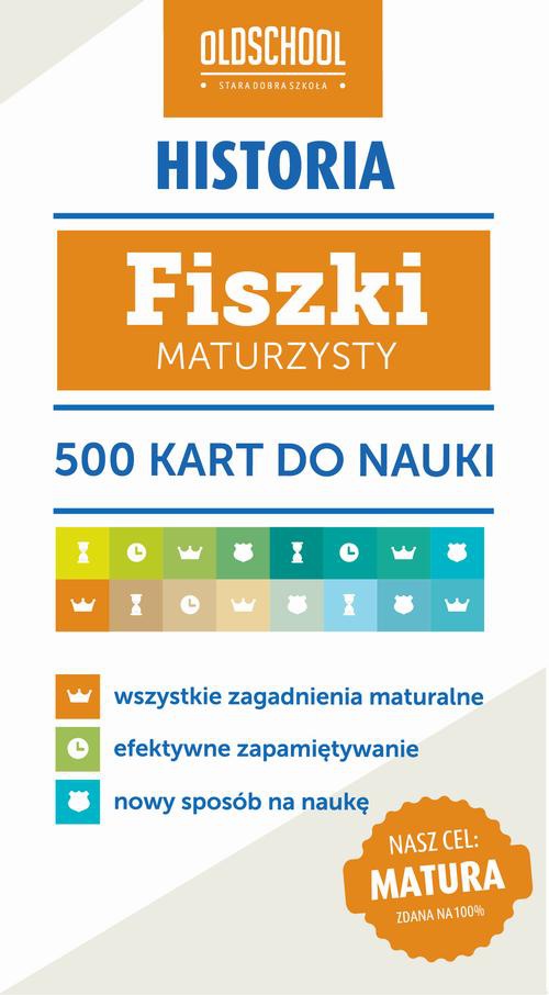 Обложка книги под заглавием:Historia Fiszki maturzysty