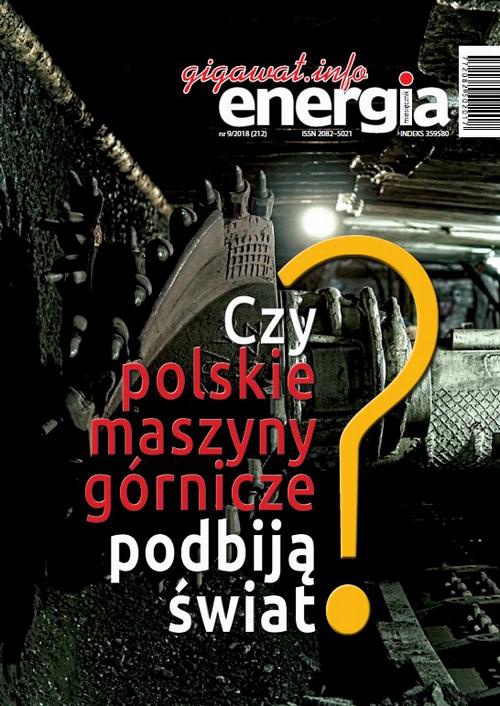 Okładka książki o tytule: Energia Gigawat nr 9/2018