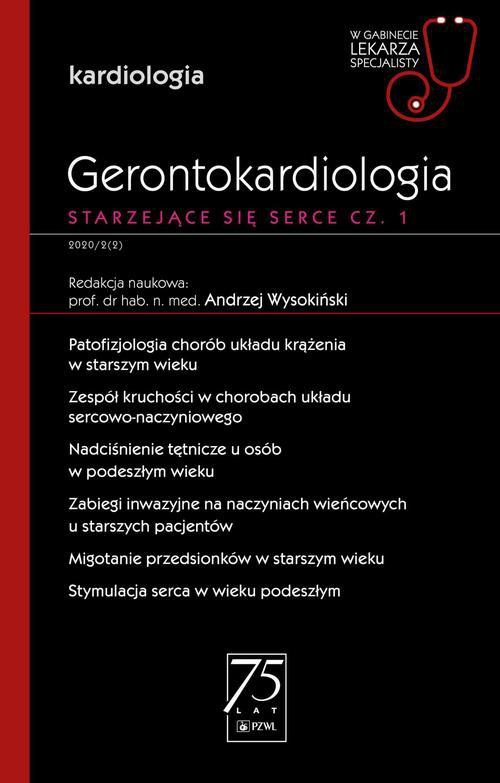 Okładka książki o tytule: W gabinecie lekarza specjalisty. Kardiologia. Gerontokardiologia